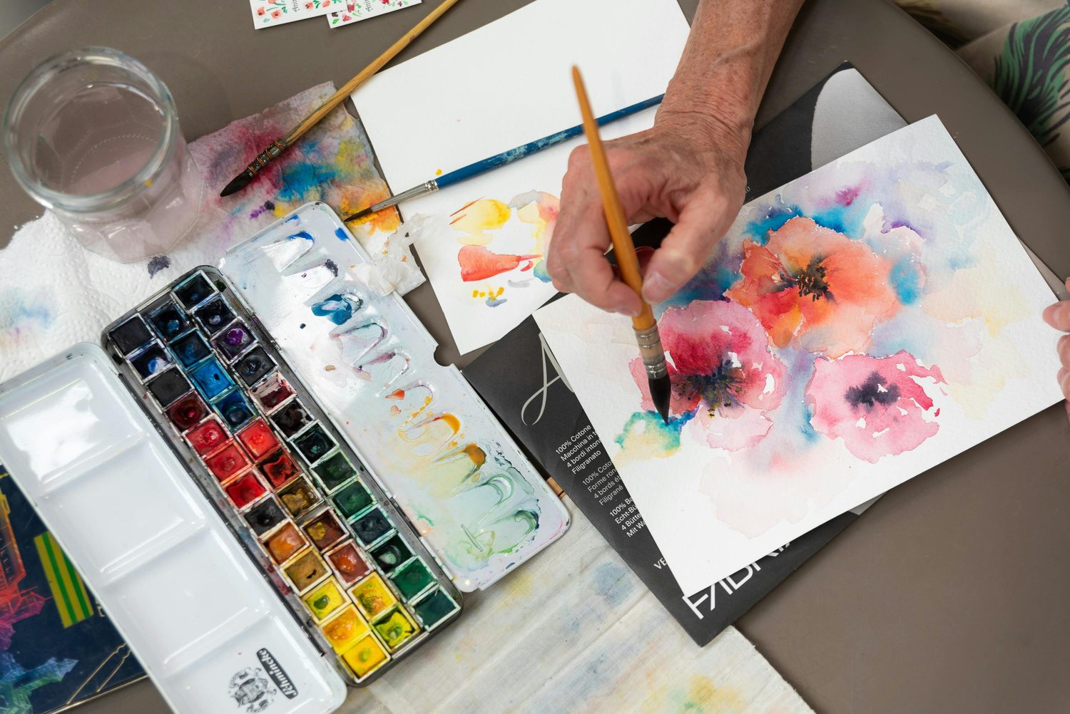 Atividade manual: Aquarela